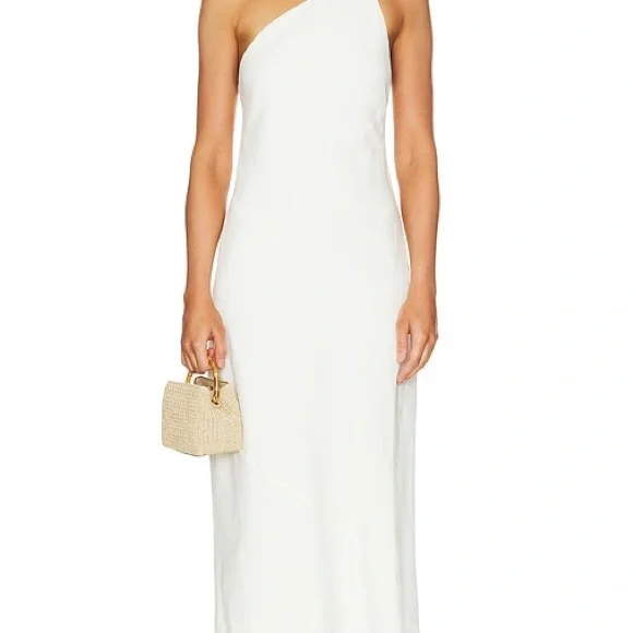 NWT Cult Gaia Rinley Dress White XS - Picture 3 of 9